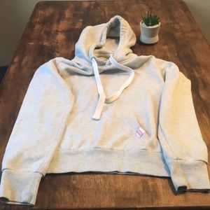 A great gray color hoodie